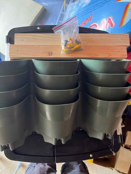 Photo of free Wall hanging plant containers with fixings - new (Marlow Bottom SL7) #1