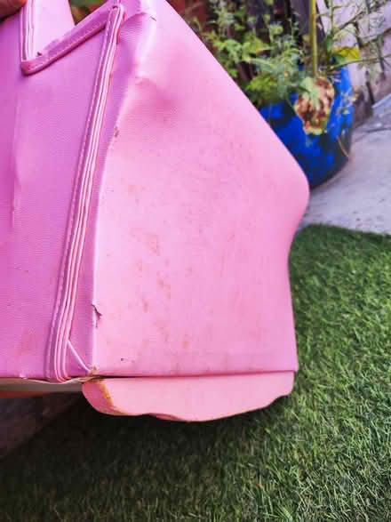 Photo of free Children's pink arm chair and stool (Glastonbury BA6) #4