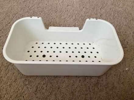 Photo of free Small blue box.White shelf thing? (Mottingham) #2