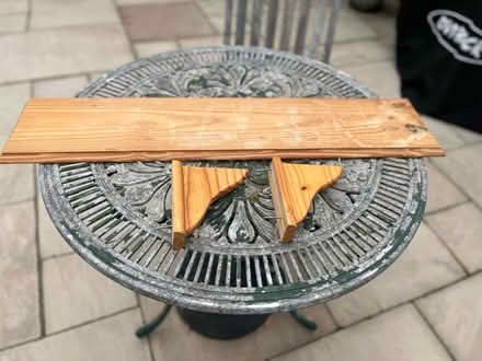 Photo of free Wooden shelf (Ifton Heath SY11) #1