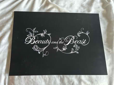 Photo of free 1 beauty and the beast print (Jennetts park RG12) #3