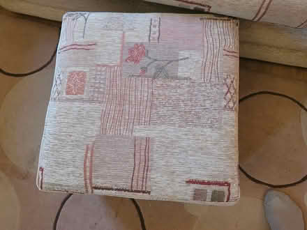 Photo of free Settee and footstool (Kington, off Kingswood Road) #2
