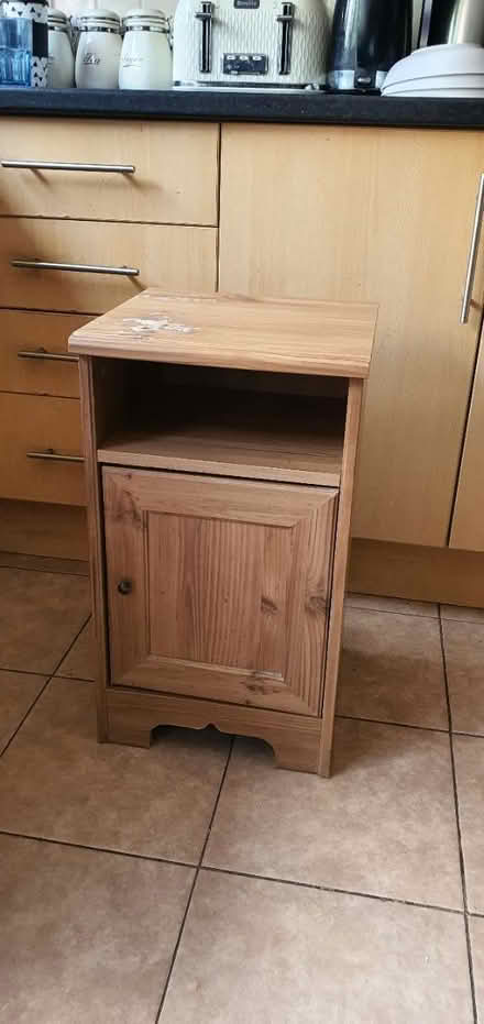 Photo of free Ikea Leksvik Bedside Table/Cabinet (Richmond, TW10) #1