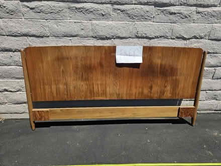 Photo of free MCM queen/king headoard (Ardenwood) #1