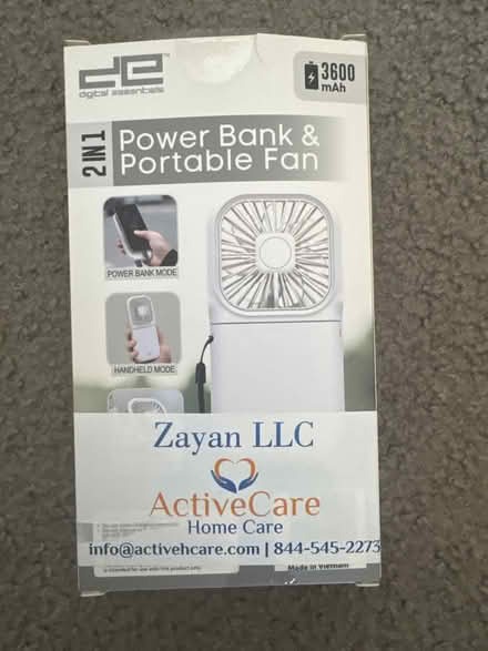 Photo of free Power Bank and Portable Fan (Countryside) #1