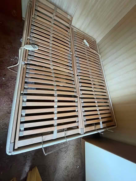 Photo of free Motorised twin / double bed frame (Alderney, Poole BH12) #1