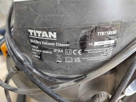 Photo of free Wet/dry vacuum cleaner (Skipton) #2