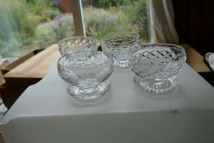 Photo of free Vintage Cut glass dessert bowls x 4 (Arnold NG5) #1