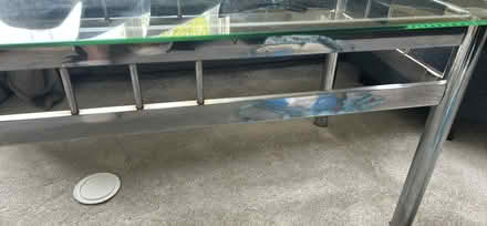Photo of free Glass/chrome coffee table (Borstal ME1) #3