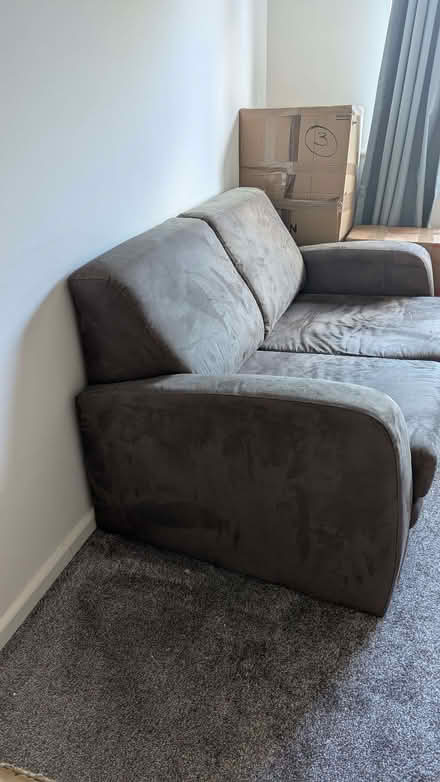 Photo of free Sofa bed, sturdy, makes a good fold out bed (Stroud Green RG14) #1