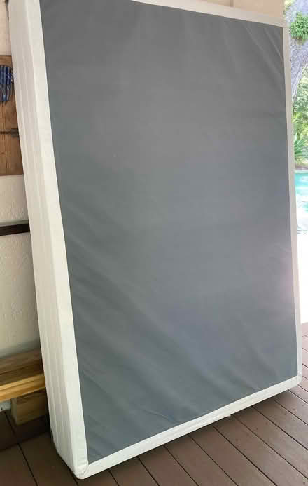 Photo of free metal bedframe and boxspring- full (Hammock area of Palm Coast) #2