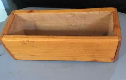 Photo of free Wooden container (Westbury Wilts BA13) #1