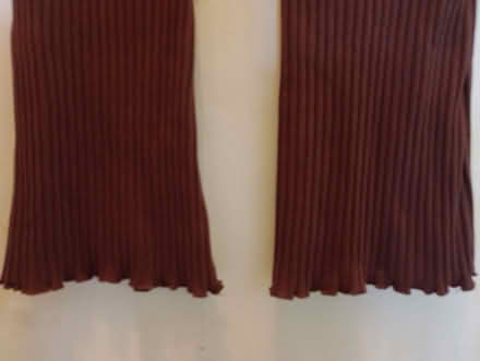 Photo of free ZARA Flared, Ribbed Trousers (Deptford) #2
