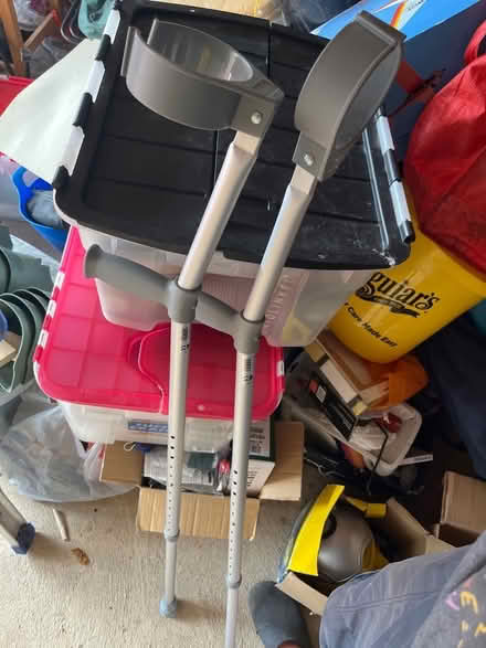 Photo of free Pair of crutches (Marlow Bottom SL7) #1