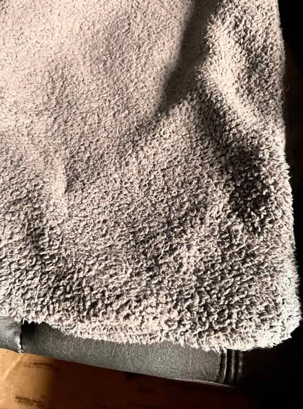 Photo of free Grey Teddy Bear Fleece single bed duvet and pillow case (Spondon DE21) #2