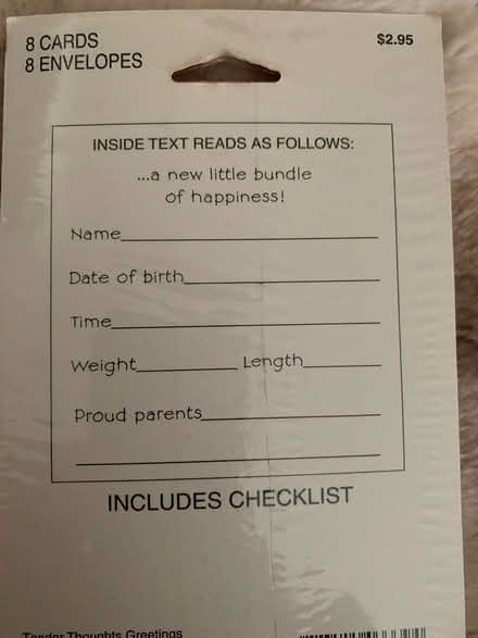 Photo of free Birth announcements (Methuen) #2