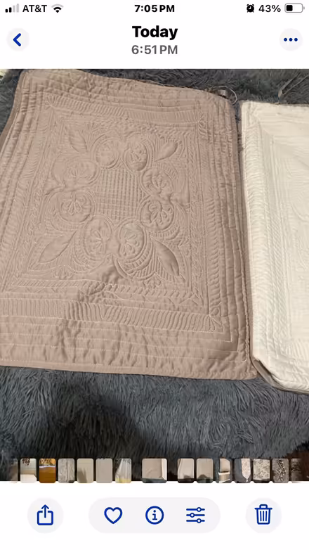 Photo of free Full-Tan Bedspread set (Howard Co) (Scaggsville) #4