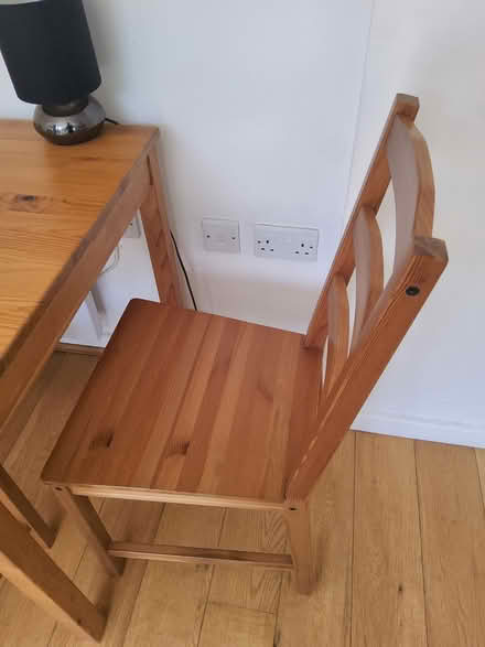 Photo of free IKEA dining table + 4 chairs (Islington South N1) #2