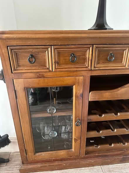 Photo of free Solid walnut unit (Dublin 13) #2