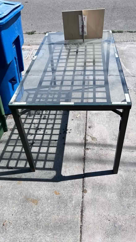 Photo of free Glass Top Patio Table (West side) #3