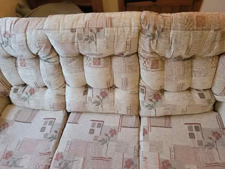 Photo of free Settee and footstool (Kington, off Kingswood Road) #3