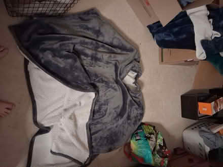 Photo of free fuzzy comfort poncho and blankets (Fairfax VA) #1