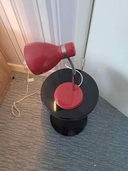 Photo of free Red flexi neck side lamp (Harefield SO19) #2