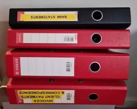 Photo of free Lever Arch Binders 1 (Newtown, Disley SK12) #1