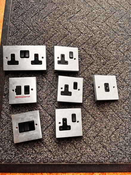 Photo of free Steel plugs and switches (Spondon DE21) #1
