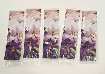 Photo of free 5 NEW Easter Cross Lapel Pins #1