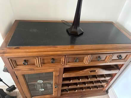 Photo of free Solid walnut unit (Dublin 13) #1