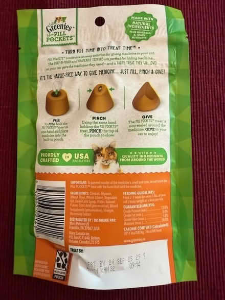 Photo of free Greenies Feline Pill Pockets (Cupertino - DeAnza and 280) #2