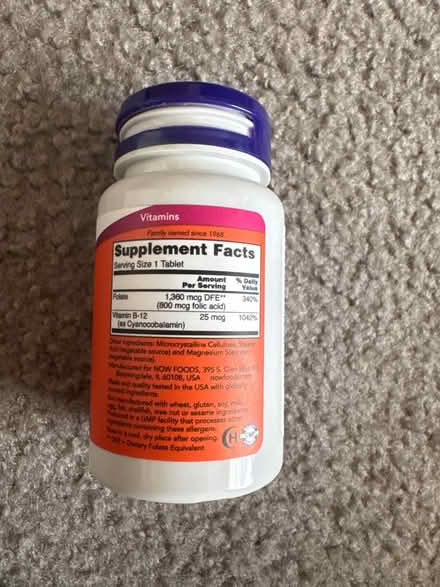 Photo of free Folic Acid (Countryside) #2