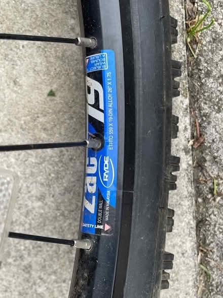 Photo of free Rear alloy wheel with gears (Garstang PR3) #3