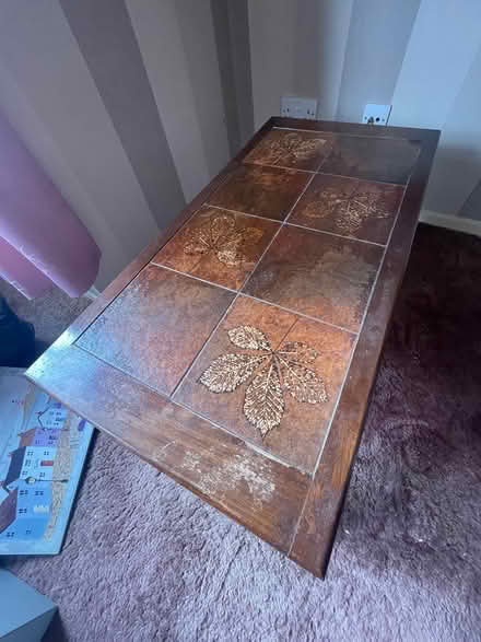 Photo of free Retro tiled coffee table (Alderney, Poole BH12) #1