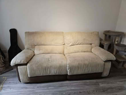 Photo of free Three seater sofa (Milton Ernest MK44) #2