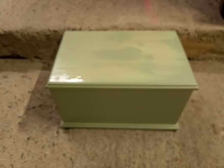 Photo of free Pine box with hinged lid - 380 x 250 x 210mm high (Bucknell SY7) #1