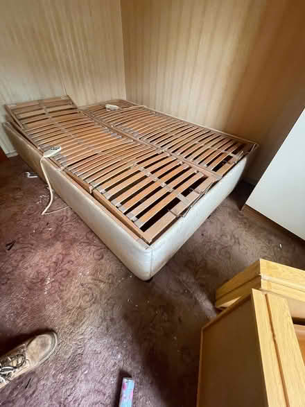 Photo of free Motorised twin / double bed frame (Alderney, Poole BH12) #2