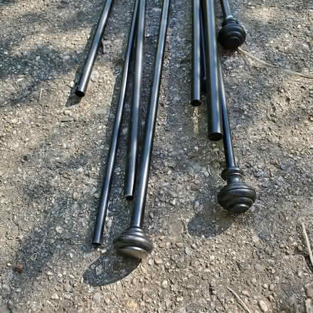 Photo of free Metal curtain rods (Ann Arbor Northwest Side) #2