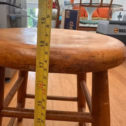 Photo of free Round stool (West Seattle Admiral) #2