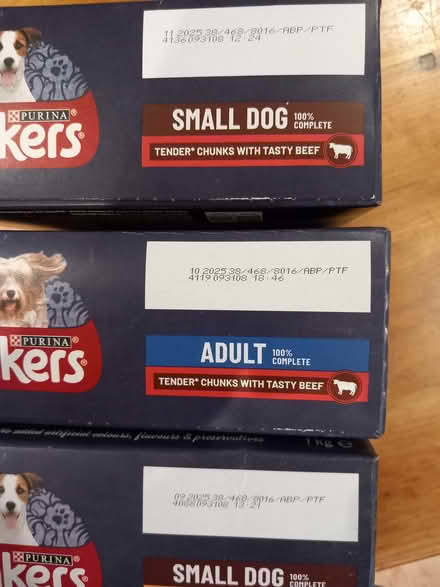 Photo of free 3 boxes of dog food (Colchester CO1) #2