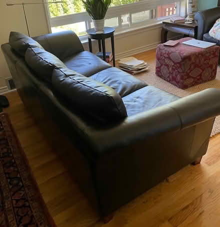 Photo of free leather couch (Westhill) #2