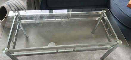 Photo of free Glass/chrome coffee table (Borstal ME1) #1