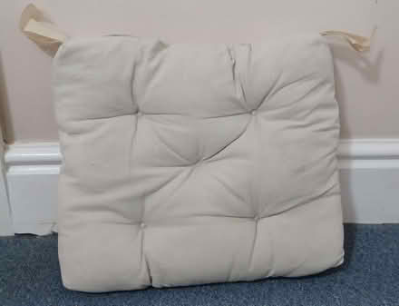 Photo of free 2 x cushions for garden chairs - cream (Primrose LA1) #4