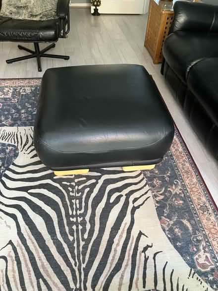 Photo of free Large Black Pouffe (Braintree CM7) #1