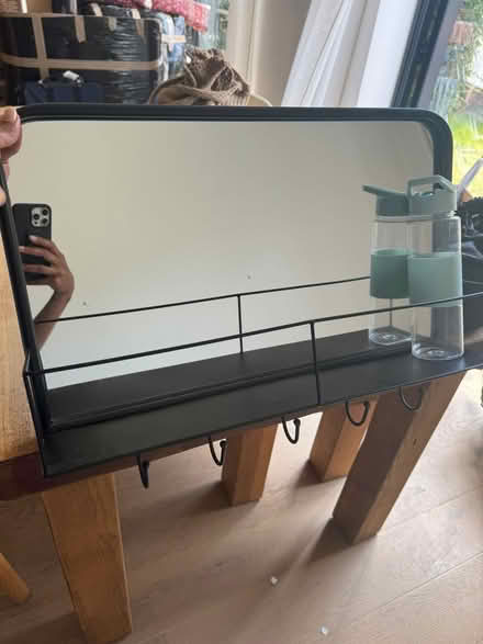 Photo of free Wall mirror with hangers (Barnes SW15) #2