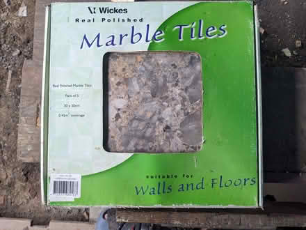 Photo of free Marble tiles (Walton Lea WA4) #1