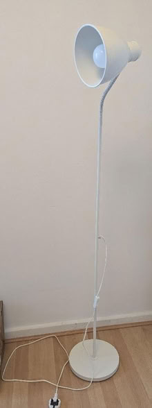 Photo of free Standing lamp white (Battersea SW11) #2