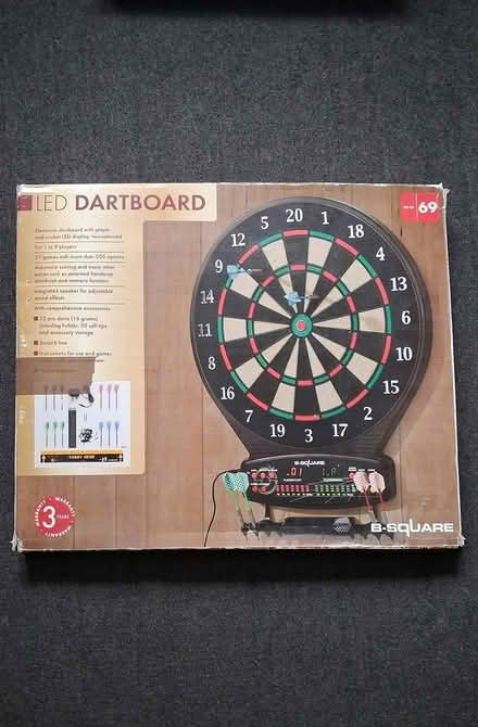 Photo of free LED Dart Board (BD7) #1