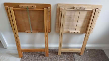 Photo of free Two small collapsable handicraft tables (Berg Estate RG22) #2
